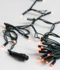 100Led Rubber Λαμπάκια Επεκτεινόμενα Με Πράσινο Καλώδιο/Κόκκινο Λαμπάκι ,Ip65 Στεγανό,(10cm Απόσταση) 10 Μέτρα Lianos 63320