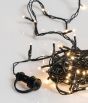 1000Led Φωτάκια Με Επέκταση Και Μετασχηματιστή Ip44 ,Πράσινο Καλώδιο/Day Light Λαμπάκι (5cm Απόσταση) ,50 Μέτρα (Kelvin 3.000 - 4.000) Με Καρούλι Αποθήκευσης Lianos 70104