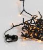 320Led Amber Λαμπάκια Με Πρόγραμμα,Επέκταση Και Μετασχηματιστή Ip44 ,Πράσινο Καλώδιο/Θερμό Amber Λαμπάκι (5cm Απόσταση) 16 Μέτρα (Kelvin: 2.100 - 2.300) Lianos 80427
