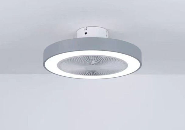 SE LED F50 MARCO GREY FAN 30W SMART WITH CONTROL 50X50X20cm 3000k-6500k 85-265V 2 years warrant HOMELIGHTING 77-50622