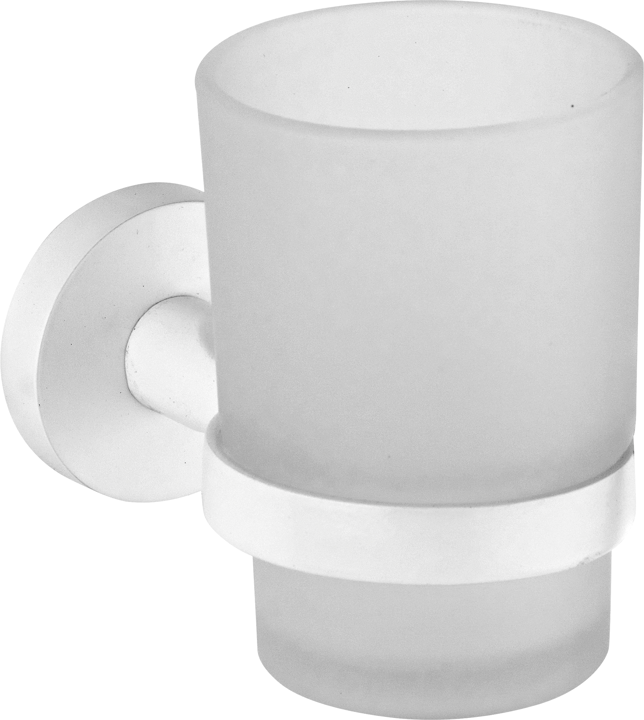 Ποτηροθήκη Γυαλί Λευκό Bronze Art Fairmont MH08-20-AA