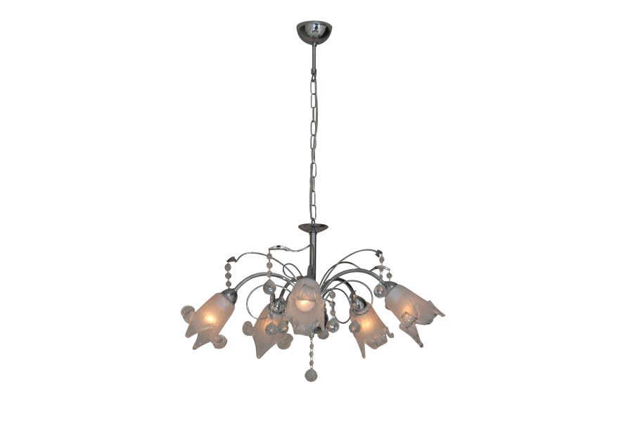 1017-5P MEMO CHROME PENDANT LAMP Γ2 HOMELIGHTING 77-3364