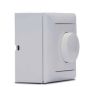 Dimmer A/R Aller Retour Εξωτερικό Λευκό 1000 watt Ωμικό Φορτίο 125watt Led Cubic  00013