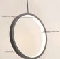 SE LED 10 AINA BLACK PENDANT 22x100cm 10W IP20 3CCT WITH MEMORY 2 YEARS WARRANTY A2 HOMELIGHTING 77-50615