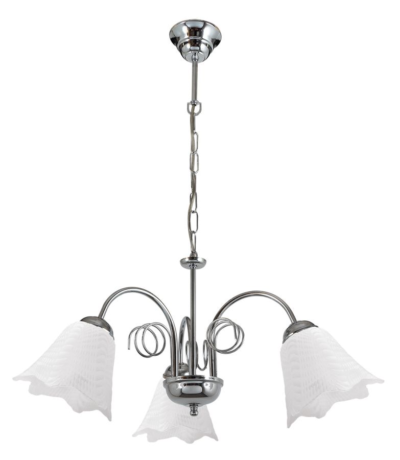 PDT 2041-3 CR # 3/Φ ΣΚΕΛΕΤΟΣ ΕΛΑΤΗΡΙΟ ΛΕΥΚΟ ΓΥΑΛΙ 3ΧΕ14 ARlight 0103393