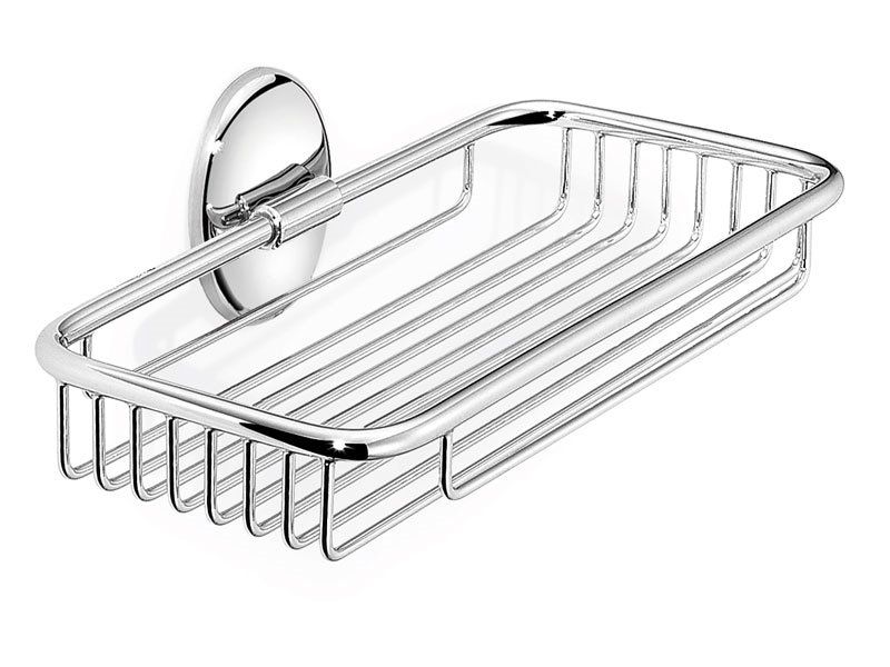 Σπογγοθήκη μία ροζέτα Χρωμέ Sanco Oval 8003-A03