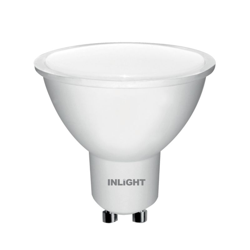 InLight GU10 LED 8watt 4000Κ Φυσικό Λευκό 7.10.08.10.2
