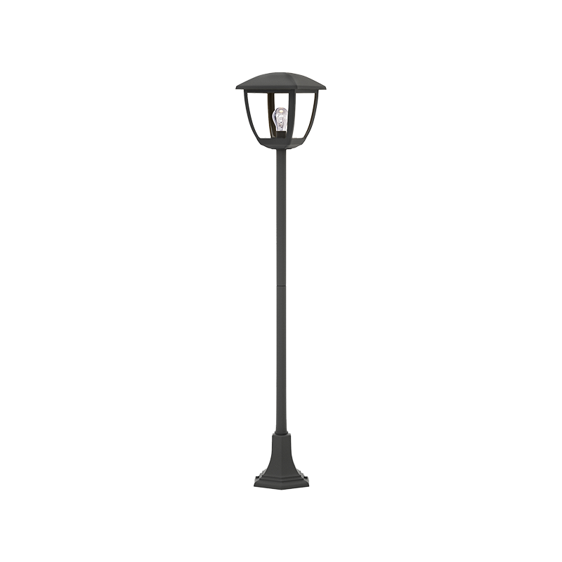 it-Lighting Avalanche 1xE27 Outdoor Pole Light Black D:120cmx18.5cm 80500114