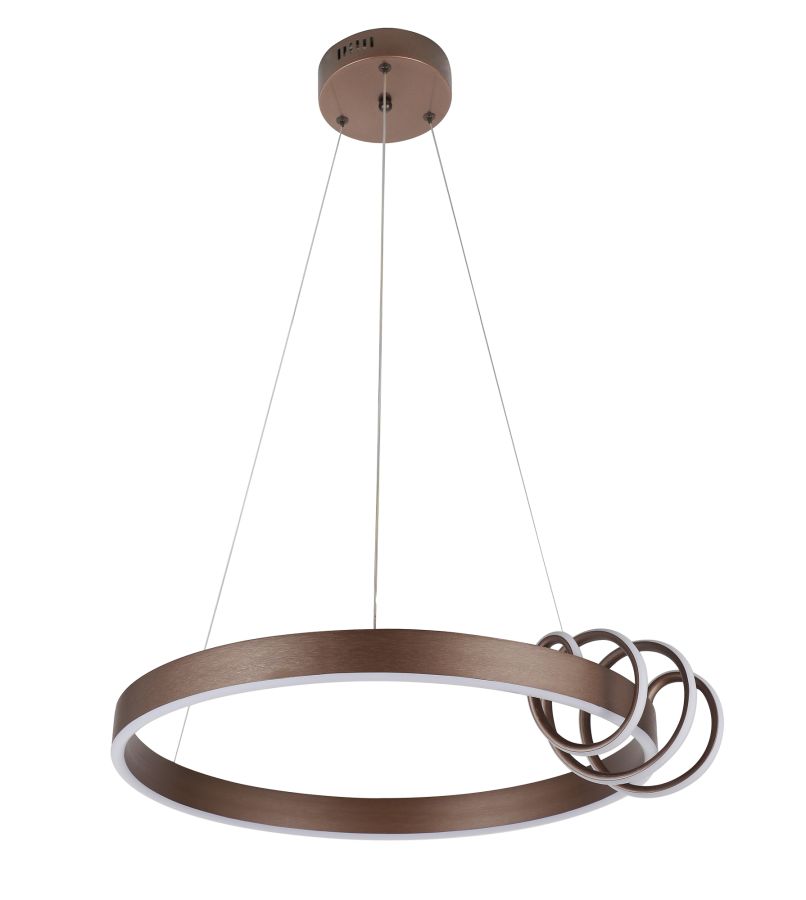 PDC 650-1 BW ΚΡΕΜΑΣΤΟ LED  ΚΑΦΕ ΚΥΚΛΟΣ ΜΕ ΕΛΑΤΗΡΙΟ 53W 3000K ARlight 0104557