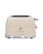 Φρυγανιέρα Retro Epoque 2 Θέσεων 815watt Κρεμ Estia Home 06-12151