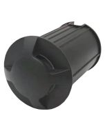 ΦΩΤΙΣΤΙΚΟ ΔΑΠΕΔΟΥ ΕΞΩΤΕΡΙΚΟ 4F LED 3W IP65 85-265V Φ62mm ΜΑΥΡΟ PRO ARTE ILLUMINA Eurolamp 145-52554