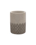 Ποτηροθήκη Τσιμέντο Ø7,6*10,1cm Native Beige-Brown Estia Home Art 02-11918