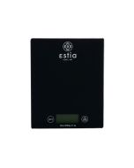 Ζυγαριά Κουζίνας Ηλεκτρονική max 5 kg Black Estia Home Art 01-8826