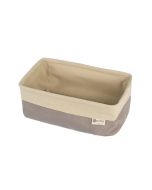Καλάθι Οργάνωσης 25x15x10cm με Εσωτερική Επένδυση Estia Home Art Fjord Driftwood 02-19471