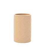 Ποτηροθήκη Πορσελάνη Μπεζ Ø10,9*7,1cm Ecocasa Boho Beige 02-6662