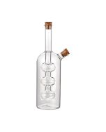 Μπουκάλι για Λάδι & Ξύδι 2 σε 1 Γυάλινο 350m Estia Home Art  01-20163