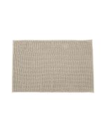 Ταπέτο Μπάνιου 80x50cm Πολυεστέρα Taupe Estia Home Beads 02-20712