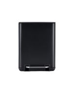 Χαρτοδοχείο Μπάνιου Μαύρο 6lt Soft Close Estia Home Art Cubic 02-20941