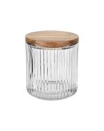 Δοχείο για Βαμβάκι Γυάλινο Διαφανές Estia Home Art Allure 02-25892