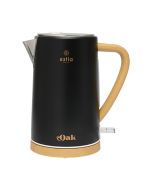 Βραστήρας 2200w 1,7lt Ανοξείδωτος Μαύρος Estia Home Art Oak 06-18887 