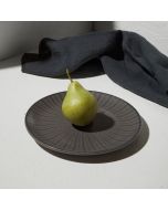 Πιάτο Ρηχό Πορσελάνινο 21cm Ανθρακί Estia Home Art Nordic 07-15701