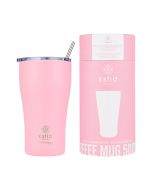 Θερμός Coffee Mug 500ml Estia Home Art Save the Aegean Blossom Rose 01-23157