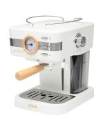 Μηχανή Espresso Λευκή 950w 15 Bar 1,5lt Estia Home Art Oak 06-18993