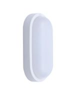 ΦΩΤΙΣΤΙΚΟ ΤΟΙΧΟΥ ΟΒΑΛ LED 12W 160X90X51 12/24V AC/DC 6500K IP54 ΛΕΥΚΟ PLUS ARTE ILLUMINA Eurolamp 145-20040
