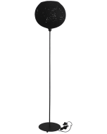 SILK-02 FLOOR LAMP BLACK Φ35 Heronia 31-1163