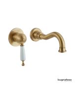 Μπαταρία Νιπτήρα Τοίχου Oxford Bugnatese Bronze  6345-220