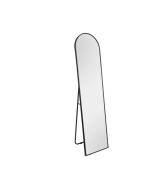 Καθρέπτης Ολόσωμος Επιδαπέδιος Π40XΥ160xB4cm Black Matt Mirrors & More BRITT 2210102