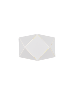 Zandor Μοντέρνο Φωτιστικό Τοίχου με Ενσωματωμένο LED και Θερμό Λευκό Φως σε Λευκό Χρώμα Πλάτους 18cm Trio Lighting 223510131