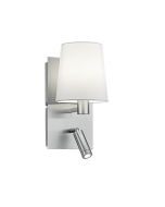 Marriot Μοντέρνο Φωτιστικό Τοίχου με Ντουί E27 σε Λευκό Χρώμα Πλάτους 14cm Trio Lighting 271470207