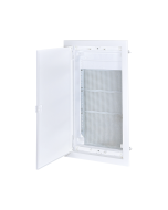 FLUSH MOUNTING ENCLOSURE FOR IT EQUIPMENT - 3 ROWS, WHITE DOOR IP30 IN63A 592X346X92mm ACA 282U36FSWIT