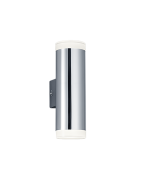 Ray Μοντέρνο Φωτιστικό Τοίχου με Ενσωματωμένο LED και Θερμό Λευκό Φως σε Ασημί Χρώμα Πλάτους 5.2cm Trio Lighting 283110206