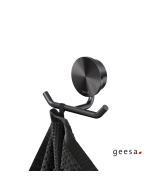 Άγκιστρο Διπλό 4,69 cm Geesa Opal Black Brushed PVD 7215-411