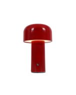 Φωτιστικό Επιτραπέζιο Επαναφορτιζόμενο 12,5xY21cm3w 3000K Μέταλλο Κόκκινο Inlight 3036-Red 