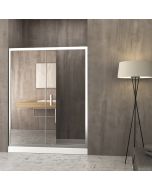 Orabella Energy Mirror 100 cm - Καμπίνα αντιστρέψιμη, ευθύγραμμη με σταθερό πλαϊνό 70 cm 30384-30406