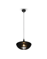 Colino Μοντέρνο Κρεμαστό Φωτιστικό Μονόφωτο με Ντουί E27 σε Μαύρο Χρώμα Trio Lighting 315900132