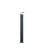 Pearl Pearl Φωτιστικό Κολωνάκι LED Εξωτερικού Χώρου 9W με Θερμό Λευκό Φως IP54 Μαύρο Trio Lighting 421160142
