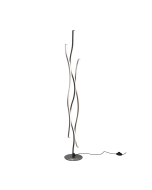 Φωτιστικό Δαπέδου Brushed Aluminium 20xH138cm Led 28w 2300+3000+4000K 3250lm Trio Lighting Blaze 441210305
