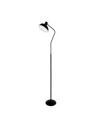 InLight Επιδαπέδιο φωτιστικό από μαύρο μέταλλο 1XE27 D:150cm 45029-Black