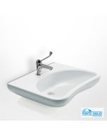 Νιπτήρας Πορσελάνης 130 series 64x55,5 αμεα Ponte Giulio White  B40-CMS-07