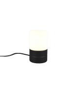 Ary II Επιτραπέζιο Διακοσμητικό Φωτιστικό με Ντουί για Λαμπτήρα E14 σε Μαύρο Χρώμα Trio Lighting 591000132