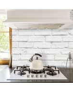 White Bricks πλάτη προστασίας τοίχων κουζίνας και μπάνιου (67319) Ango 67319