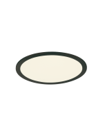 Phoenix Μοντέρνα Μεταλλική Πλαφονιέρα Οροφής με Ενσωματωμένο LED σε Μαύρο χρώμα 30cm Trio Lighting 674093032