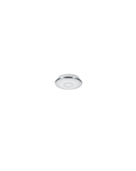 Osaka Κλασική Πλαστική Πλαφονιέρα Οροφής με Ενσωματωμένο LED σε Ασημί χρώμα 21cm Trio Lighting 678711206