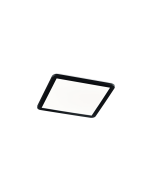 Κλασική Μεταλλική Πλαφονιέρα Οροφής με Ενσωματωμένο LED σε Μαύρο χρώμα 40cm Trio Lighting 689314032