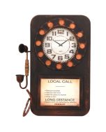 Ρολόι L40xW6xH68 Τηλεφωνικός Θάλαμος Καφέ Πατίνα TGR-A-45 ARlight 7316016
