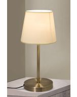 LMP-411/001 DORA TABLE LAMP SATIN NICKEL 1A2 HOMELIGHTING 77-2121